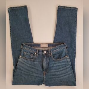 Everlane High Rise Straight Jeans